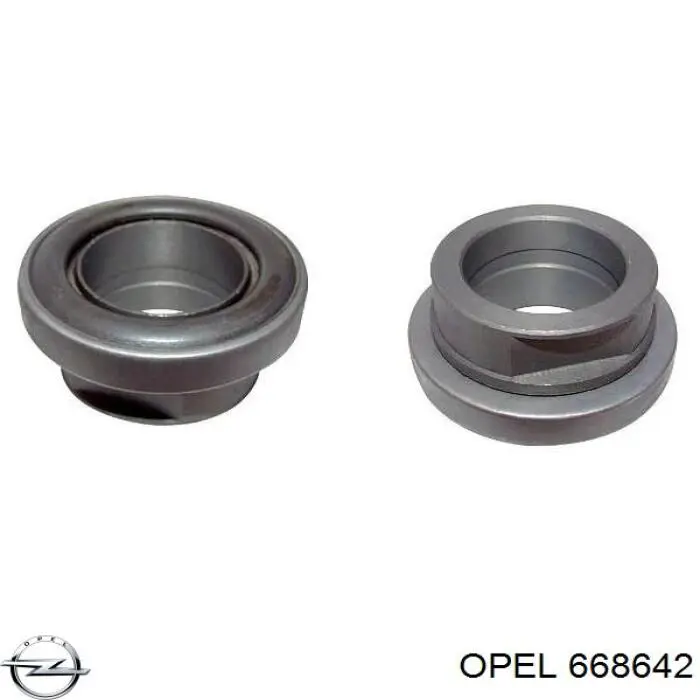 Вижимний підшипник Opel 668642 ціна, від 14.72 USD