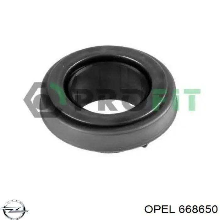 668650 Opel Підшипник ковзання зчеплення