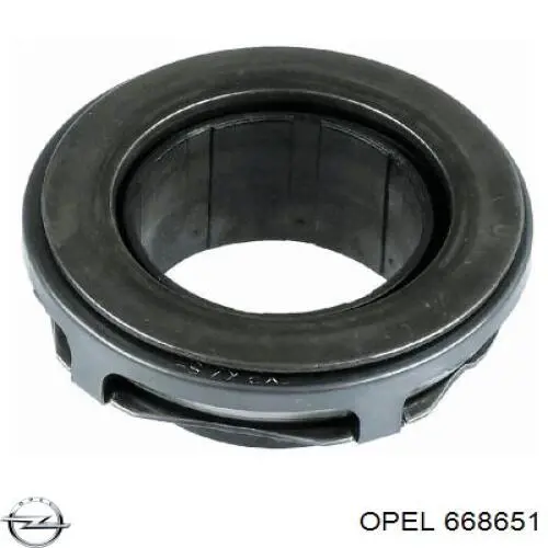 668651 Opel підшипник вижимний зчеплення