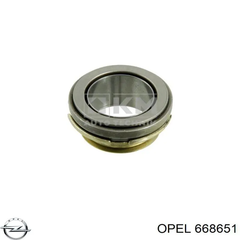 Вижимний підшипник 668651 Opel
