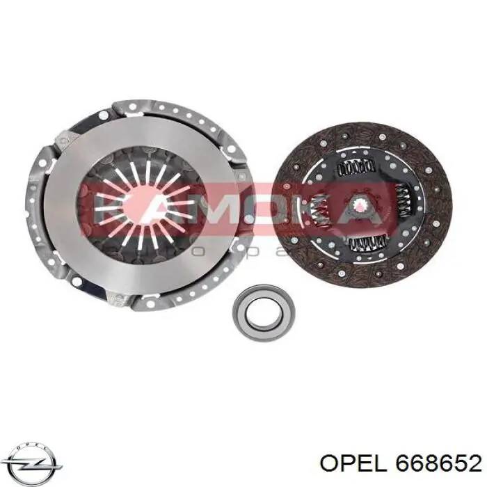 Купити 668652 Opel Підшипник включення зчеплення