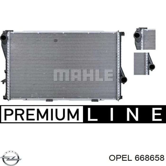 668658 Opel Підшипник ковзання зчеплення