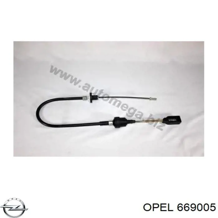 669005 Opel трос зчеплення
