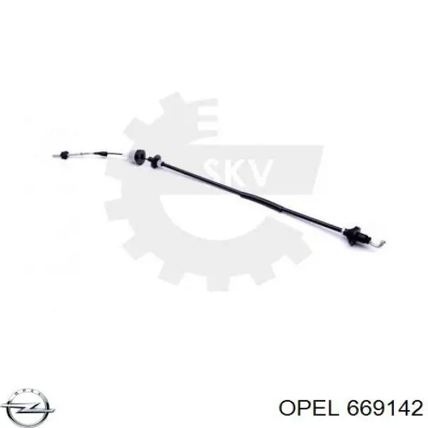 Трос зчеплення Opel 669142 ціна, від 5.80 USD