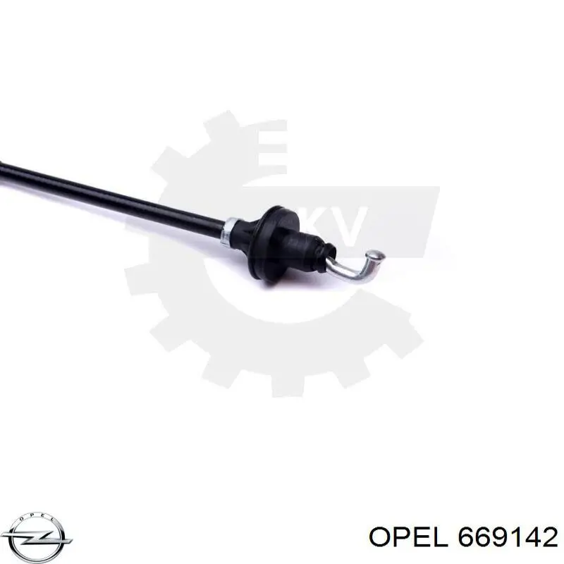 Трос зчеплення 669142 Opel