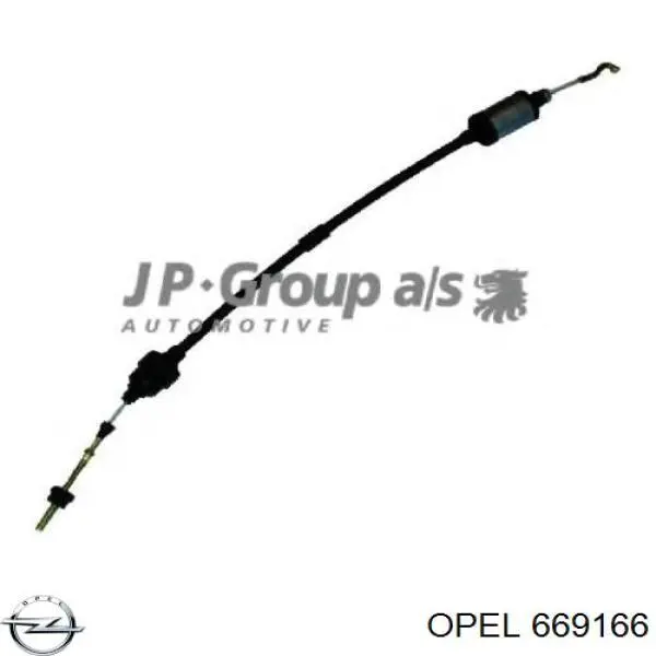 Трос зчеплення 669166 Opel
