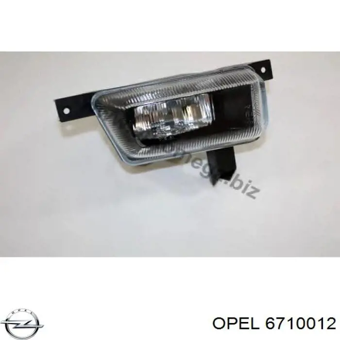 Туманка права Opel 6710012 ціна, від 25.54 USD