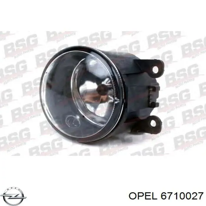 Купити 6710027 Opel Фара протитуманна, ліва=права