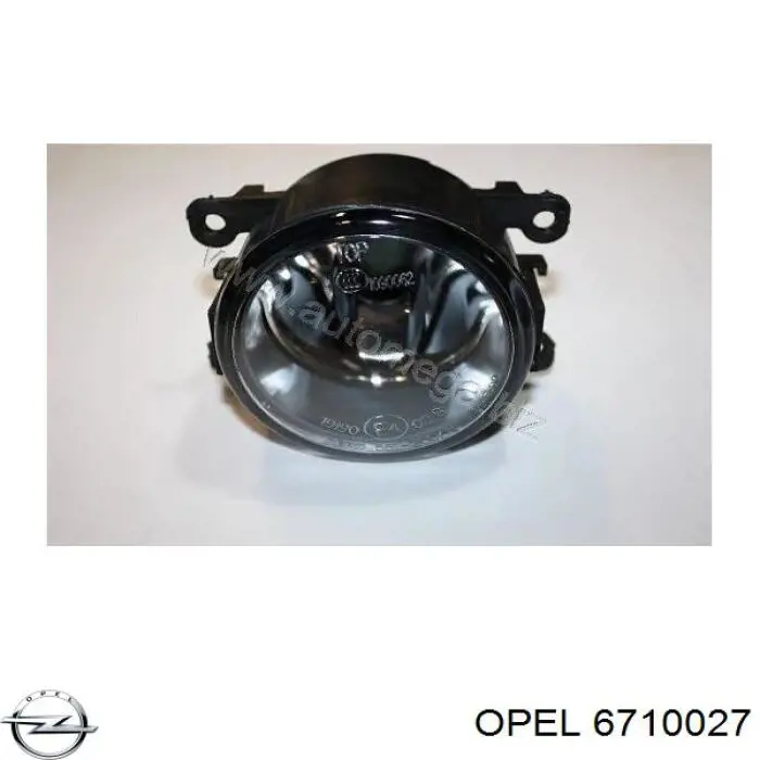 6710027 Opel фара протитуманна, ліва/права
