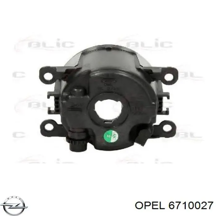 Фара протитуманна, ліва/права Opel 6710027 ціна, від 22.49 USD