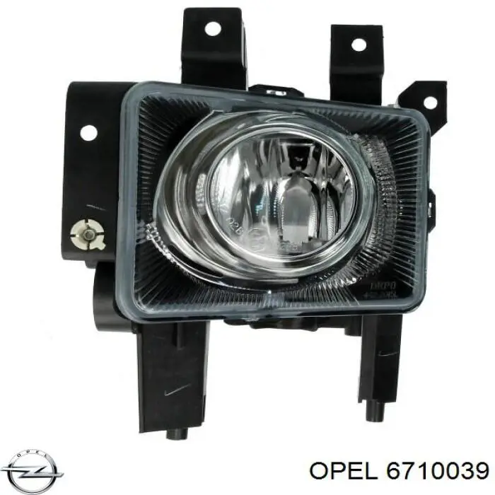 Туманка ліва Opel 6710039 ціна, від 38.17 USD
