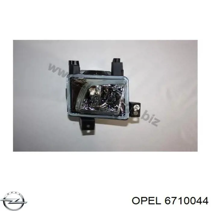 Права протитуманні фари Opel 6710044 ціна, від 43.32 USD