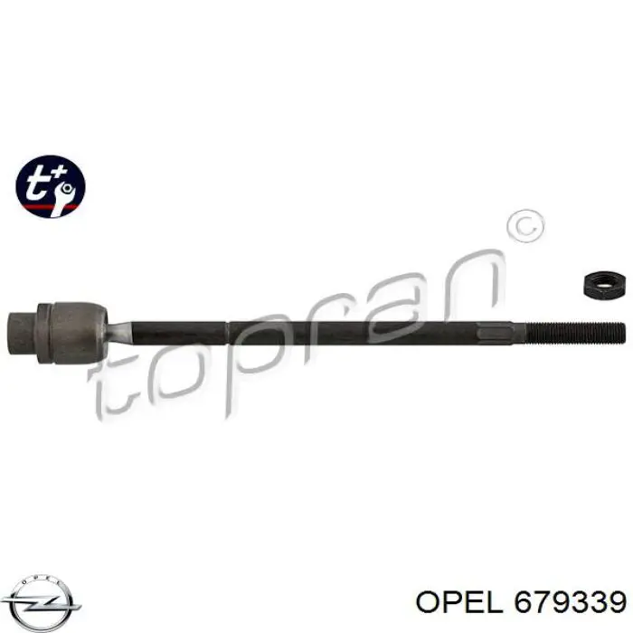 679339 Opel Циліндр зчеплення робочий