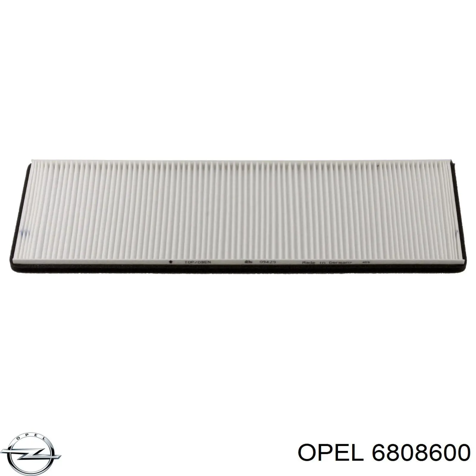 Купити 6808600 Opel Фільтр салону вугільний