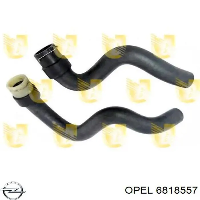 Шланг/патрубок системи охолодження Opel 6818557 ціна, від 10.70 USD
