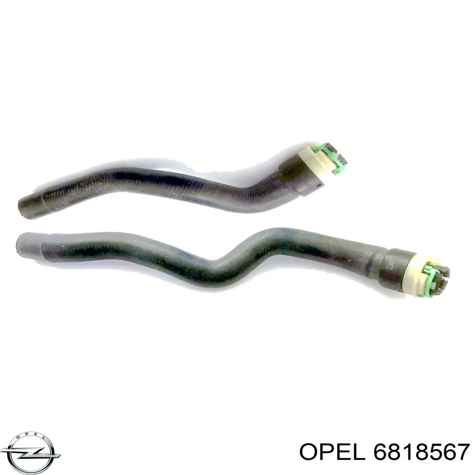Купити 6818567 Opel Шланг радіатора опалювача/пічки, подача
