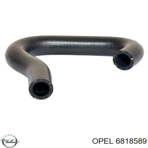 6818589 Opel шланг радіатора опалювача/пічки, подача