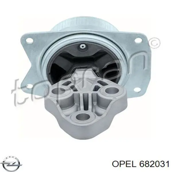 682031 Opel подушка (опора двигуна, ліва)