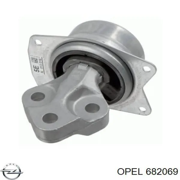 682069 Opel Ліва опора двигуна