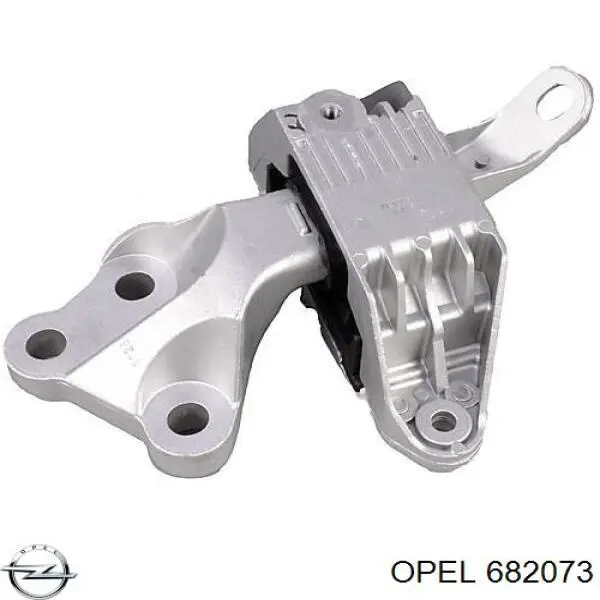 682073 Opel подушка (опора двигуна, ліва)