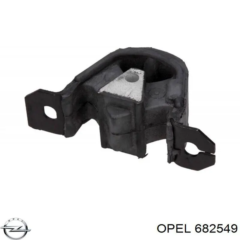 682549 Opel Задня подушка двигуна