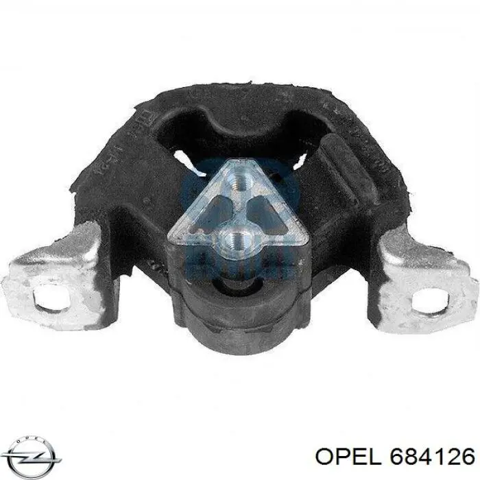 684126 Opel подушка (опора двигуна, ліва)