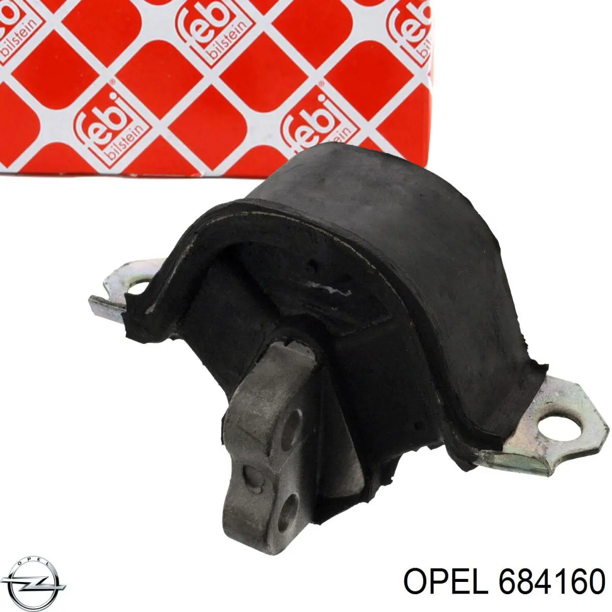 684160 Opel Права подушка мотора