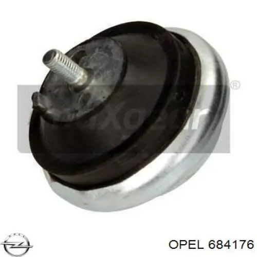 Подушка (опора) двигуна, передня 684176 Opel