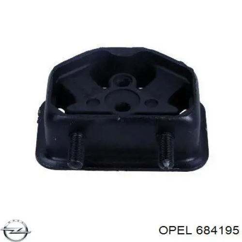 684195 Opel Права подушка мотора