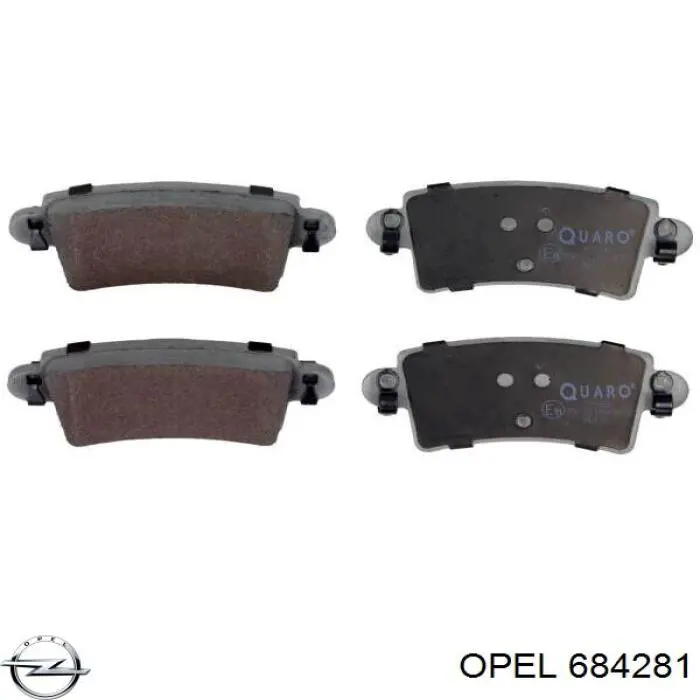 Купити 684281 Opel Подушка двигуна передня