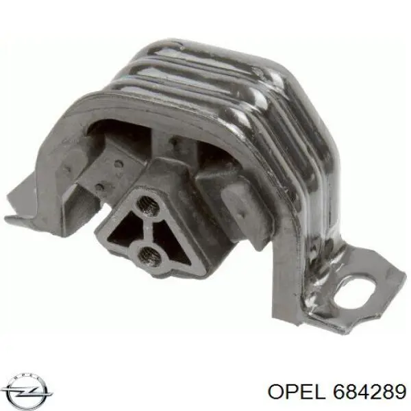 684289 Opel подушка (опора двигуна, ліва)