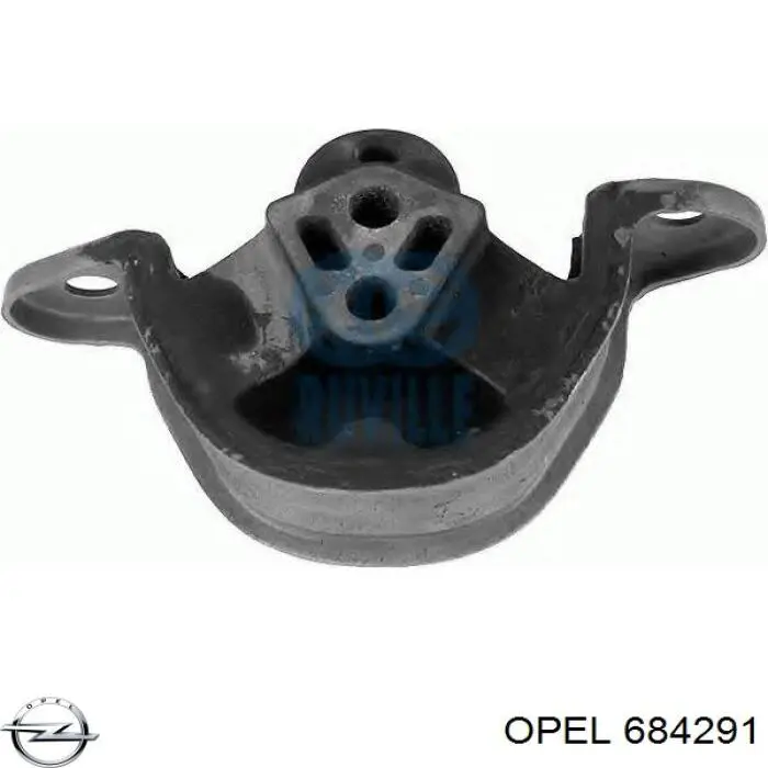 684291 Opel подушка (опора двигуна, права)