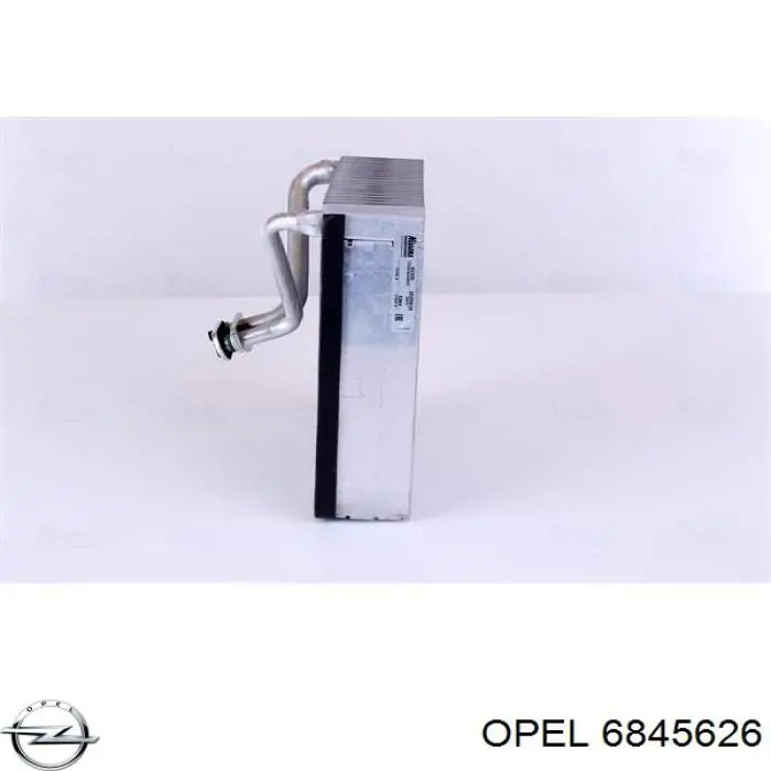 6845626 Opel Охолоджувач повітря