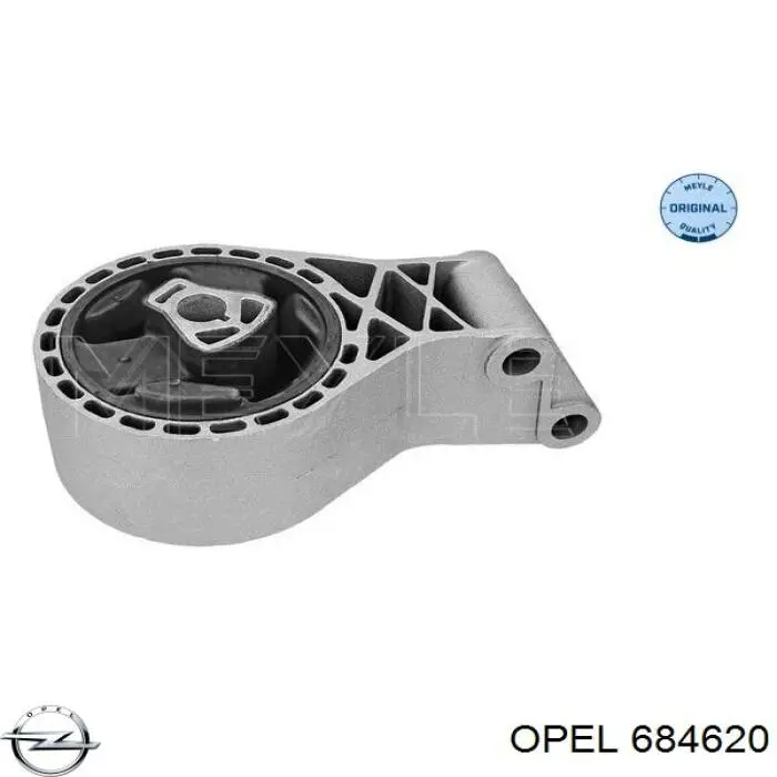 Подушка (опора) двигуна, задня Opel 684620 ціна, від 47.58 USD