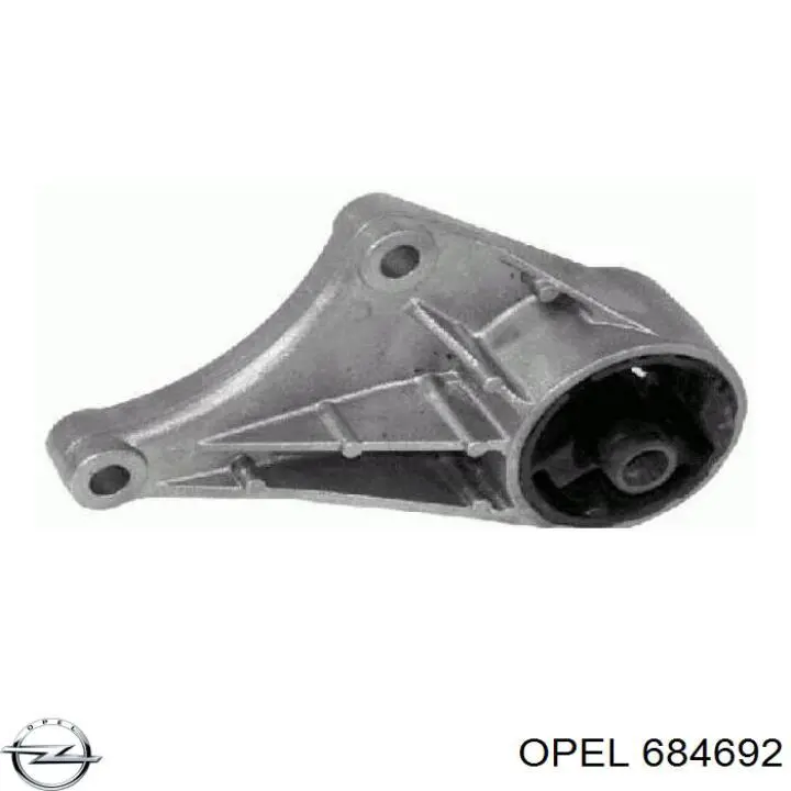 Подушка (опора) двигуна, передня Opel 684692 ціна, від 24.85 USD