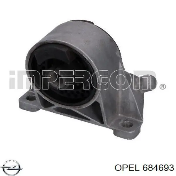 Подушка (опора) двигуна, передня Opel 684693 ціна, від 25.08 USD