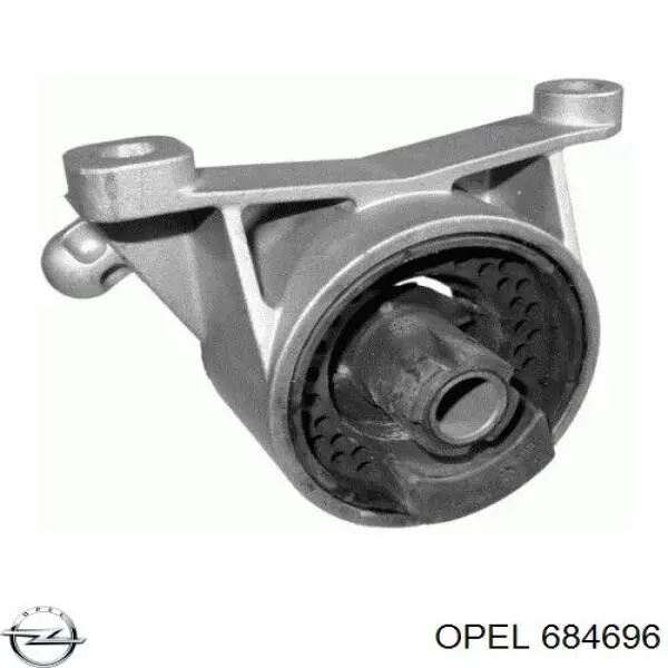 Подушка (опора) двигуна, передня 684696 Opel