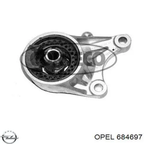 Подушка (опора) двигуна, передня Opel 684697 ціна, від 24.71 USD
