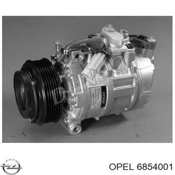 Компресор системи кондиціювання Opel 6854001 ціна, від 107.87 USD