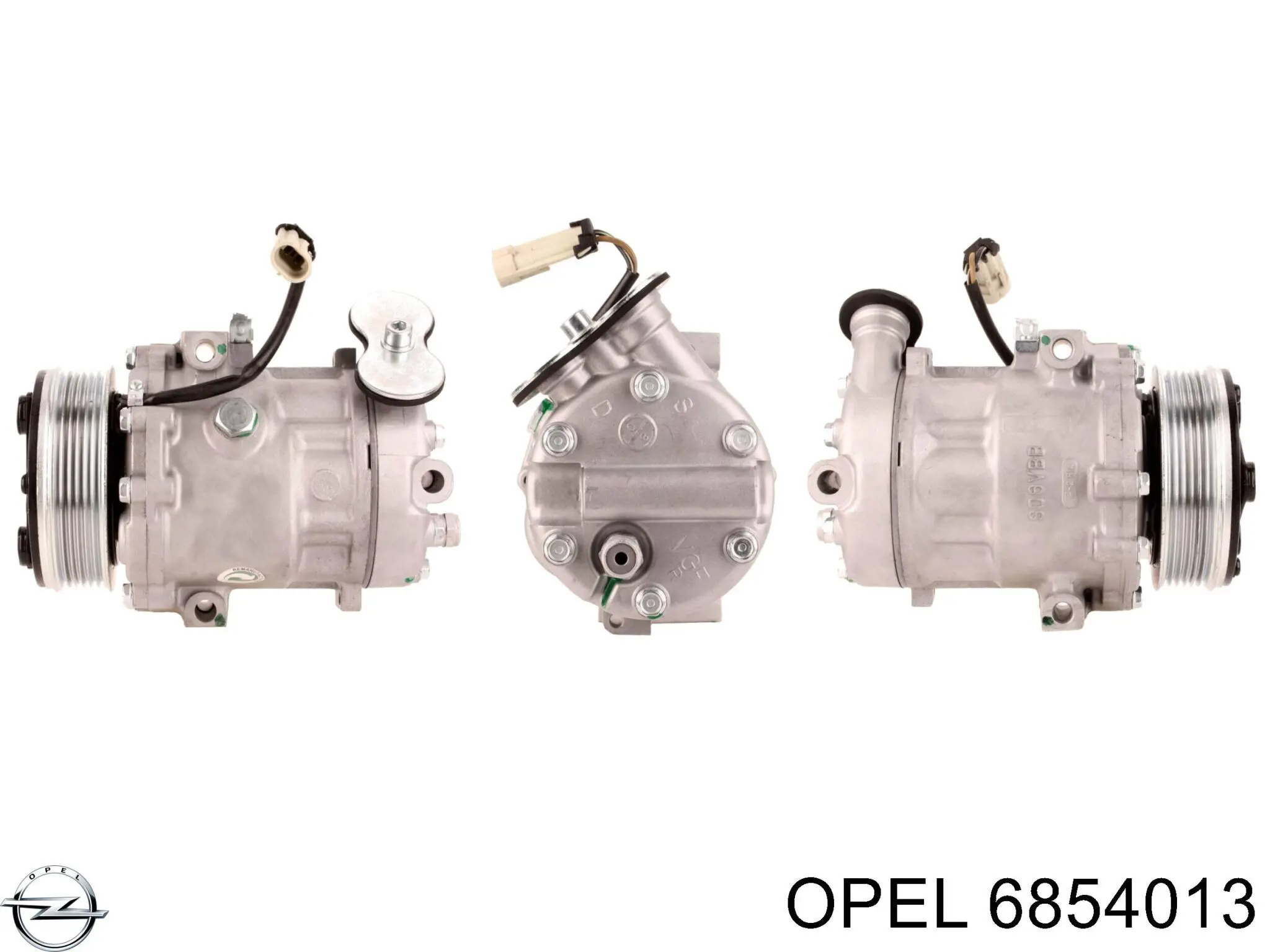 Компресор системи кондиціювання Opel 6854013 ціна, від 126.69 USD