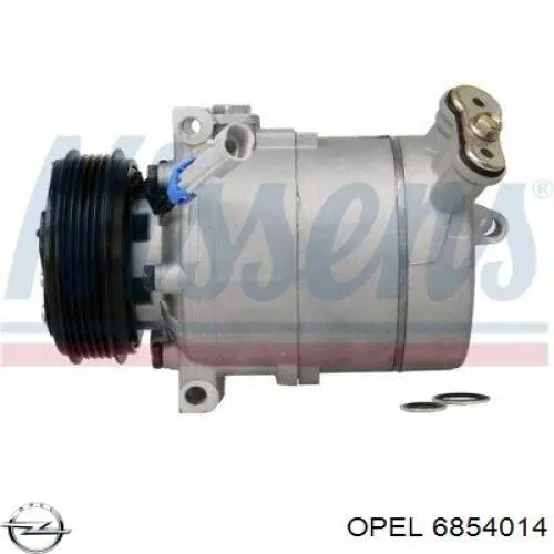 Компресор системи кондиціювання Opel 6854014 ціна, від 215.26 USD