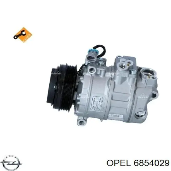 Купити 6854029 Opel Компресор кліматичної установки