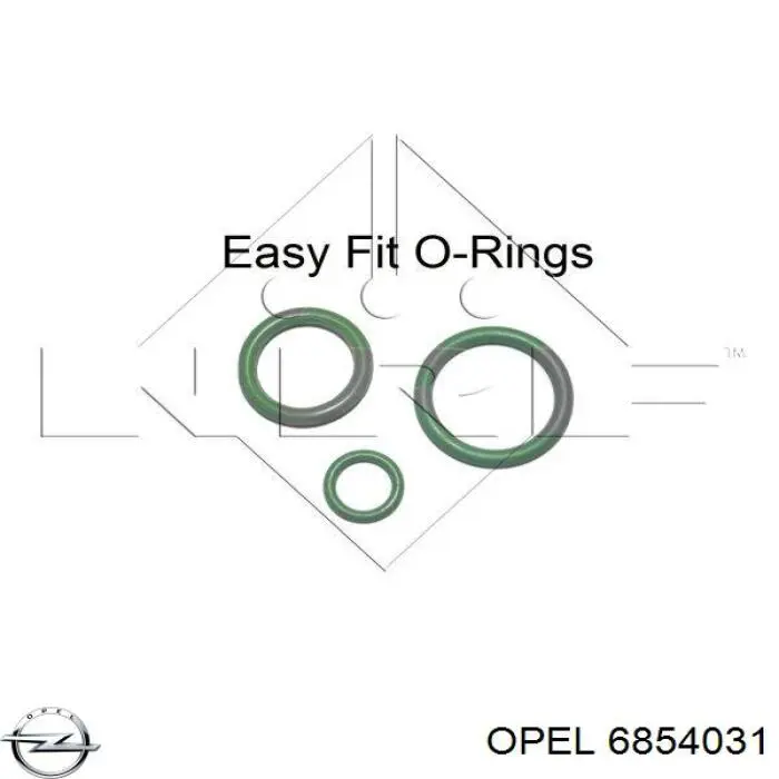 Купити 6854031 Opel Компресор кліматичної установки