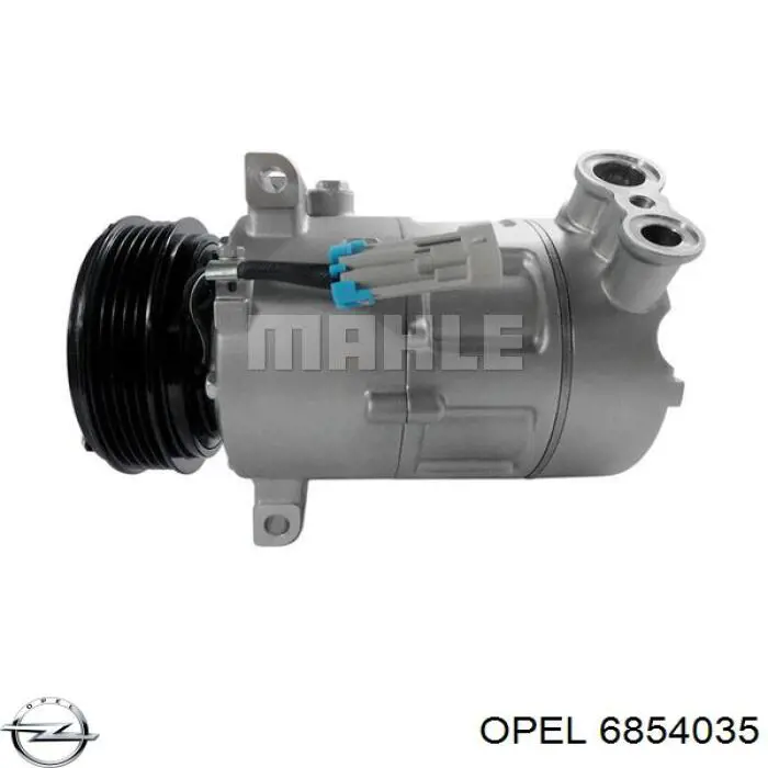 Насос кондиціонера Opel 6854035