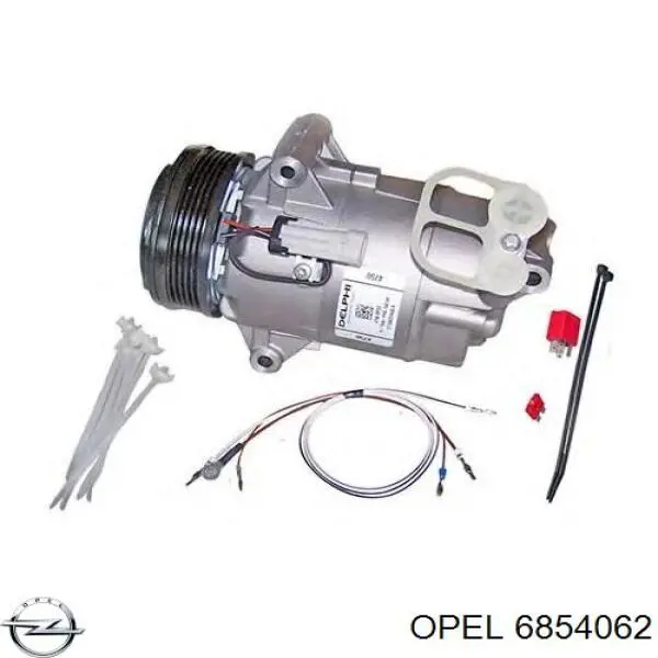 Купити 6854062 Opel Компресор кліматичної установки