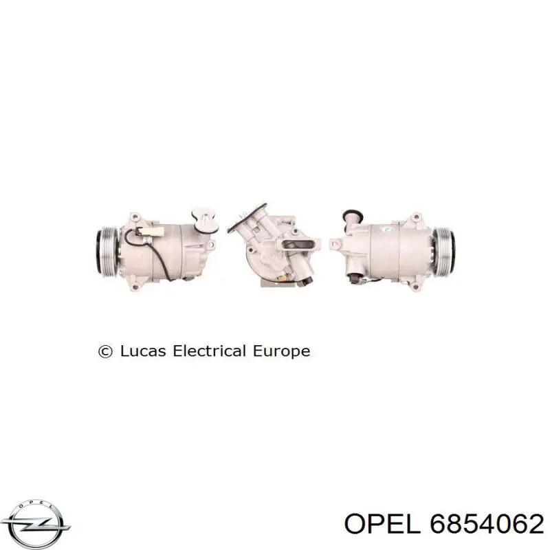 6854062 Opel Компресор холодоагенту