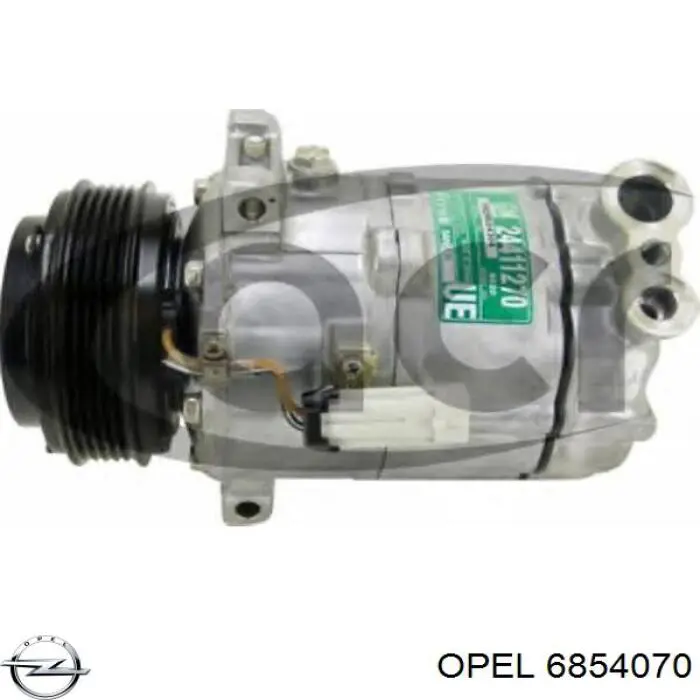 6854070 Opel компресор кондиціонера