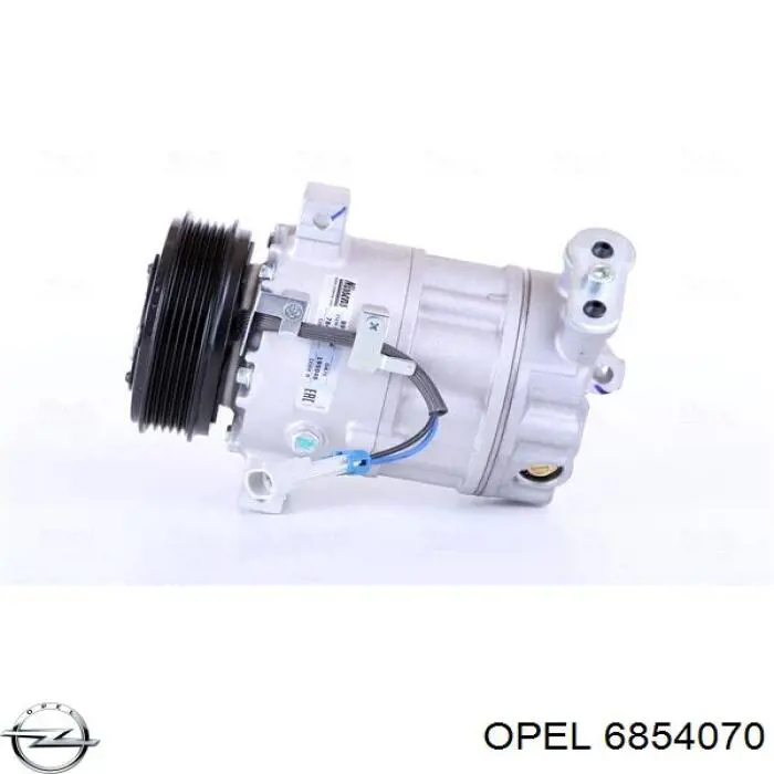 Купити 6854070 Opel Компресор кліматичної установки