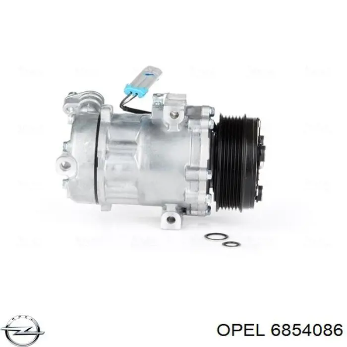Компресор системи кондиціювання Opel 6854086 ціна, від 61.87 USD