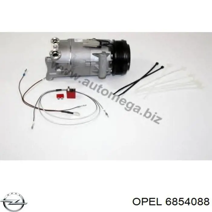 Купити 6854088 Opel Компресор кліматичної установки